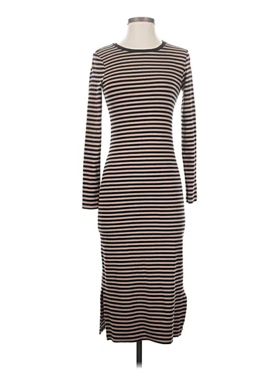 Pre-owned Adriano Goldschmied Casual Dress In Brown