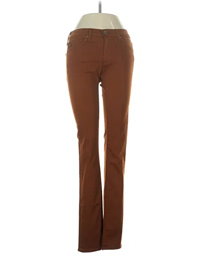 Pre-owned Adriano Goldschmied Casual Pants In Brown