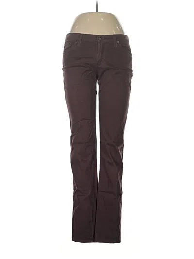 Pre-owned Adriano Goldschmied Casual Pants In Brown