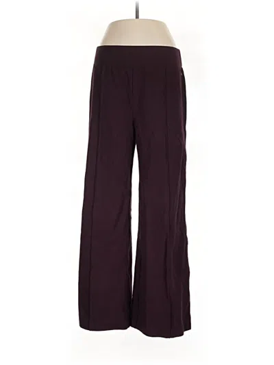 Pre-owned Adriano Goldschmied Casual Pants In Burgundy