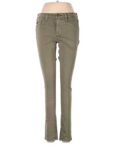 Pre-owned Adriano Goldschmied Casual Pants In Green