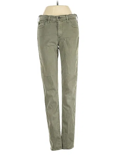 Pre-owned Adriano Goldschmied Casual Pants In Green