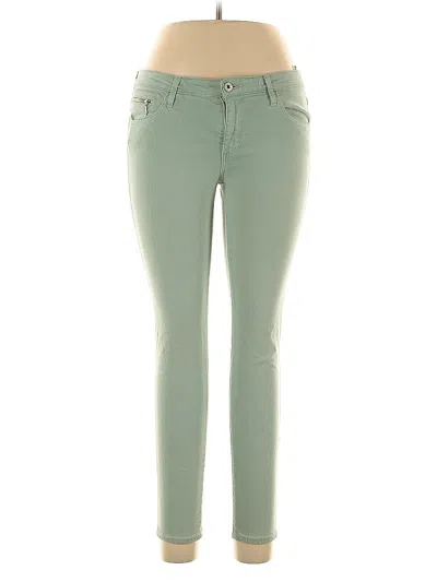 Pre-owned Adriano Goldschmied Casual Pants In Green
