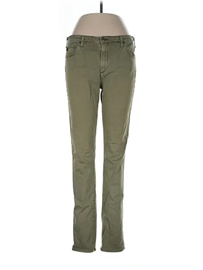 Pre-owned Adriano Goldschmied Casual Pants In Green