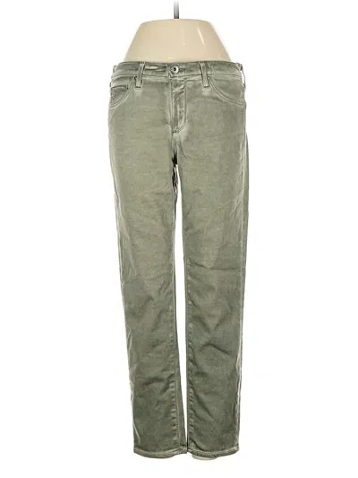 Pre-owned Adriano Goldschmied Casual Pants In Green