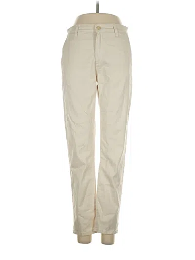 Pre-owned Adriano Goldschmied Casual Pants In Ivory