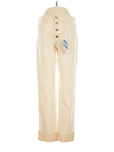 Pre-owned Adriano Goldschmied Casual Pants In Ivory