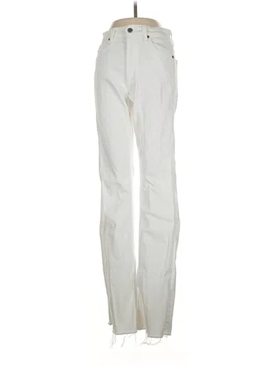 Pre-owned Adriano Goldschmied Casual Pants In Ivory