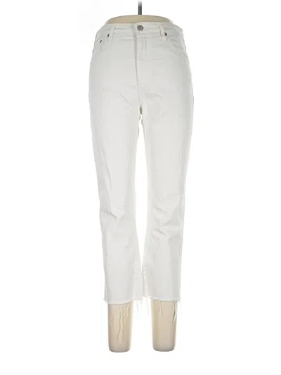 Pre-owned Adriano Goldschmied Casual Pants In Ivory