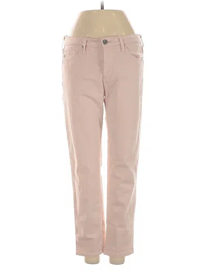 Pre-owned Adriano Goldschmied Casual Pants In Pink