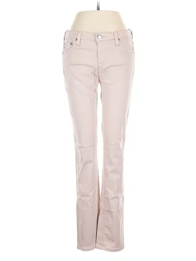 Pre-owned Adriano Goldschmied Casual Pants In Pink