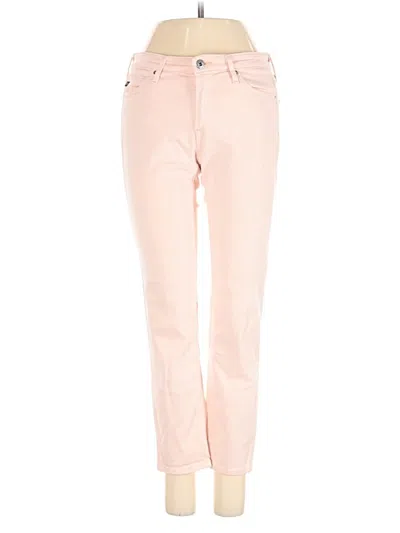 Pre-owned Adriano Goldschmied Casual Pants In Pink