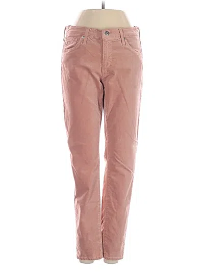 Pre-owned Adriano Goldschmied Casual Pants In Pink