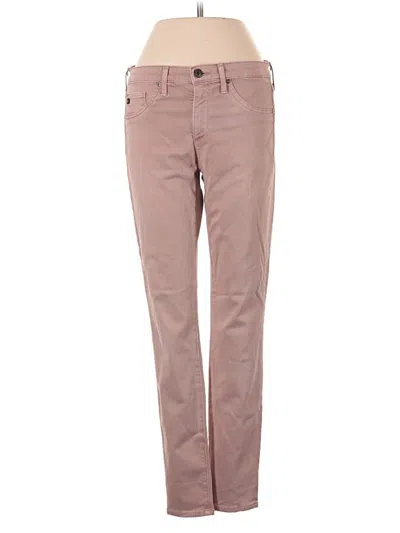 Pre-owned Adriano Goldschmied Casual Pants In Pink