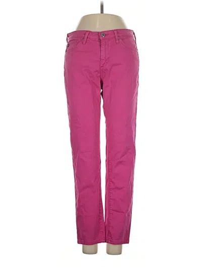 Pre-owned Adriano Goldschmied Casual Pants In Pink