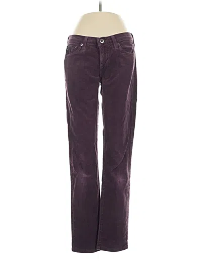 Pre-owned Adriano Goldschmied Casual Pants In Purple