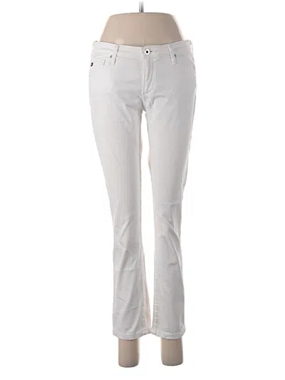 Pre-owned Adriano Goldschmied Casual Pants In Silver