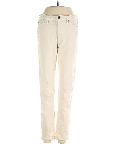 Pre-owned Adriano Goldschmied Casual Pants In White
