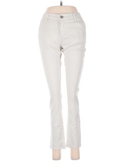 Pre-owned Adriano Goldschmied Casual Pants In White