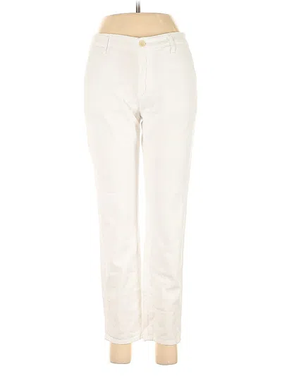 Pre-owned Adriano Goldschmied Casual Pants In White