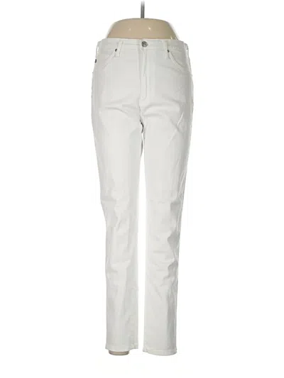 Pre-owned Adriano Goldschmied Casual Pants In White