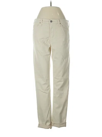 Pre-owned Adriano Goldschmied Casual Pants In White
