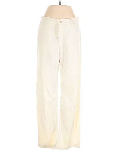 Pre-owned Adriano Goldschmied Casual Pants In White