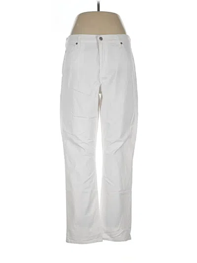 Pre-owned Adriano Goldschmied Casual Pants In White