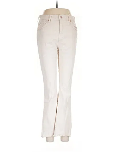 Pre-owned Adriano Goldschmied Casual Pants In White