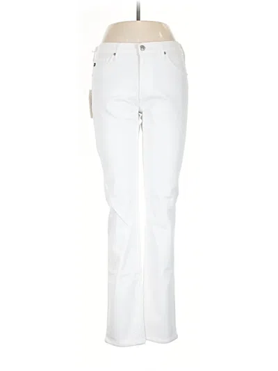 Pre-owned Adriano Goldschmied Casual Pants In White