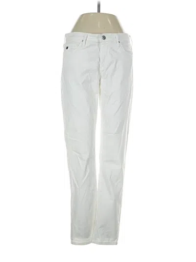 Pre-owned Adriano Goldschmied Casual Pants In White