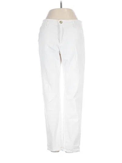 Pre-owned Adriano Goldschmied Casual Pants In White