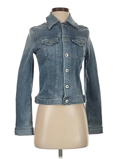 Pre-owned Adriano Goldschmied Denim Jacket In Blue