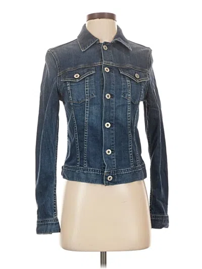Pre-owned Adriano Goldschmied Denim Jacket In Blue