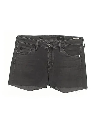Pre-owned Adriano Goldschmied Denim Shorts In Black