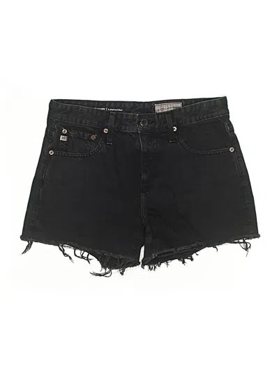 Pre-owned Adriano Goldschmied Denim Shorts In Black