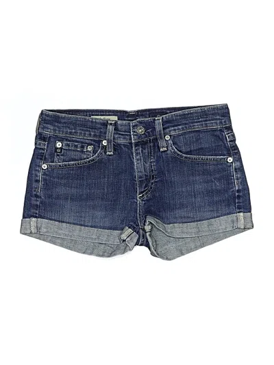 Pre-owned Adriano Goldschmied Denim Shorts In Blue