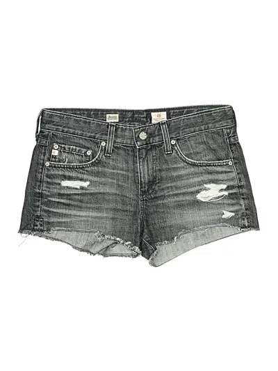 Pre-owned Adriano Goldschmied Denim Shorts In Gray