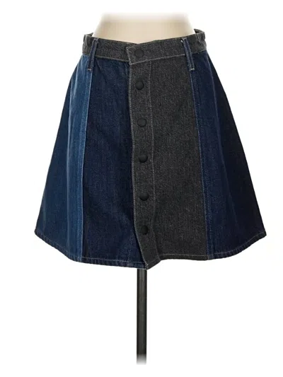 Pre-owned Adriano Goldschmied Denim Skirt In Blue