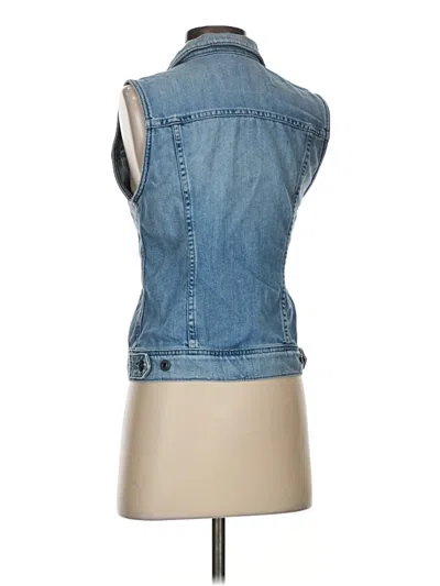 Pre-owned Adriano Goldschmied Denim Vest In Blue