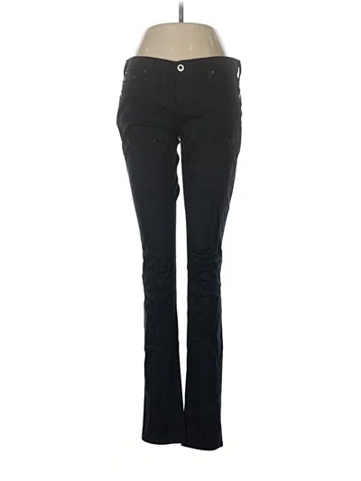 Pre-owned Adriano Goldschmied Dress Pants In Black