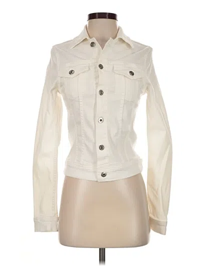 Pre-owned Adriano Goldschmied Jacket In Ivory