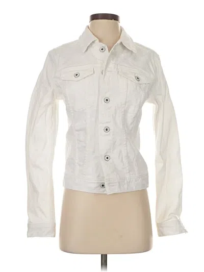 Pre-owned Adriano Goldschmied Jacket In White