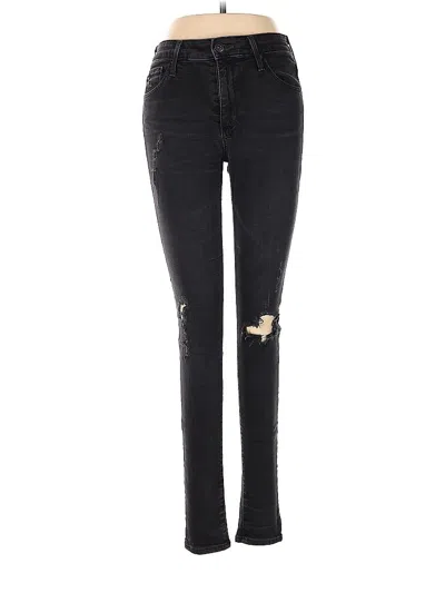 Pre-owned Adriano Goldschmied Jeans In Black