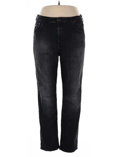 Pre-owned Adriano Goldschmied Jeans In Black