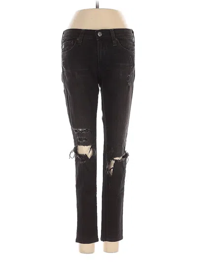 Pre-owned Adriano Goldschmied Jeans In Black