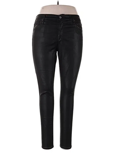 Pre-owned Adriano Goldschmied Jeans In Black