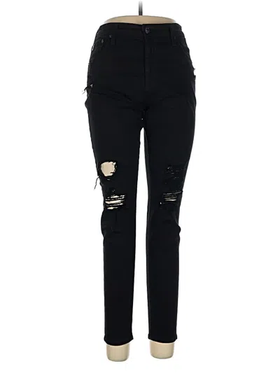Pre-owned Adriano Goldschmied Jeans In Black