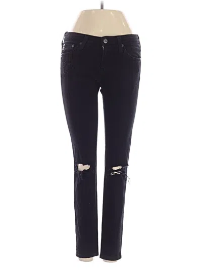 Pre-owned Adriano Goldschmied Jeans In Black