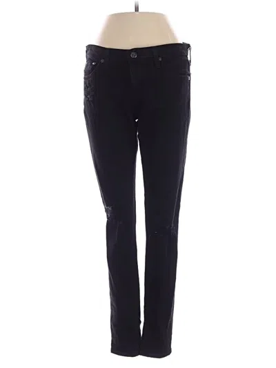 Pre-owned Adriano Goldschmied Jeans In Black